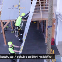 Video „práce na žebříku“
